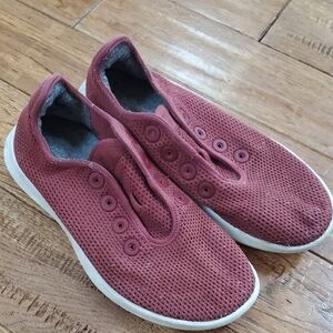 Allbirds Tree Runners Maroon Slip-On Shoes